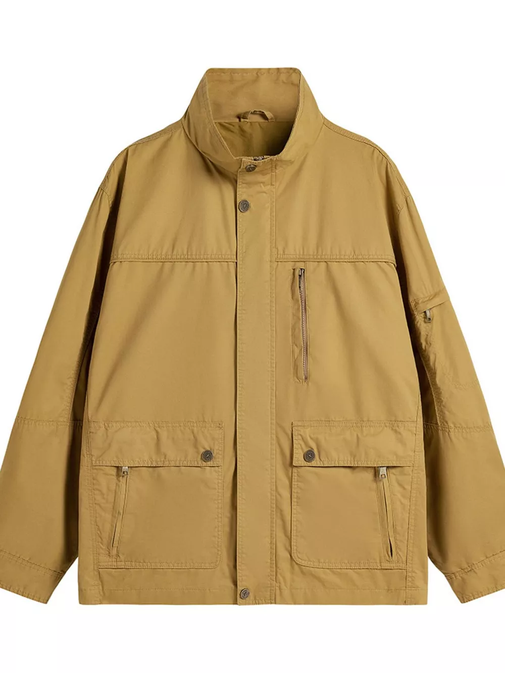 Men's Plus Size Casual Zip Up Lightweight Jacket, image 8