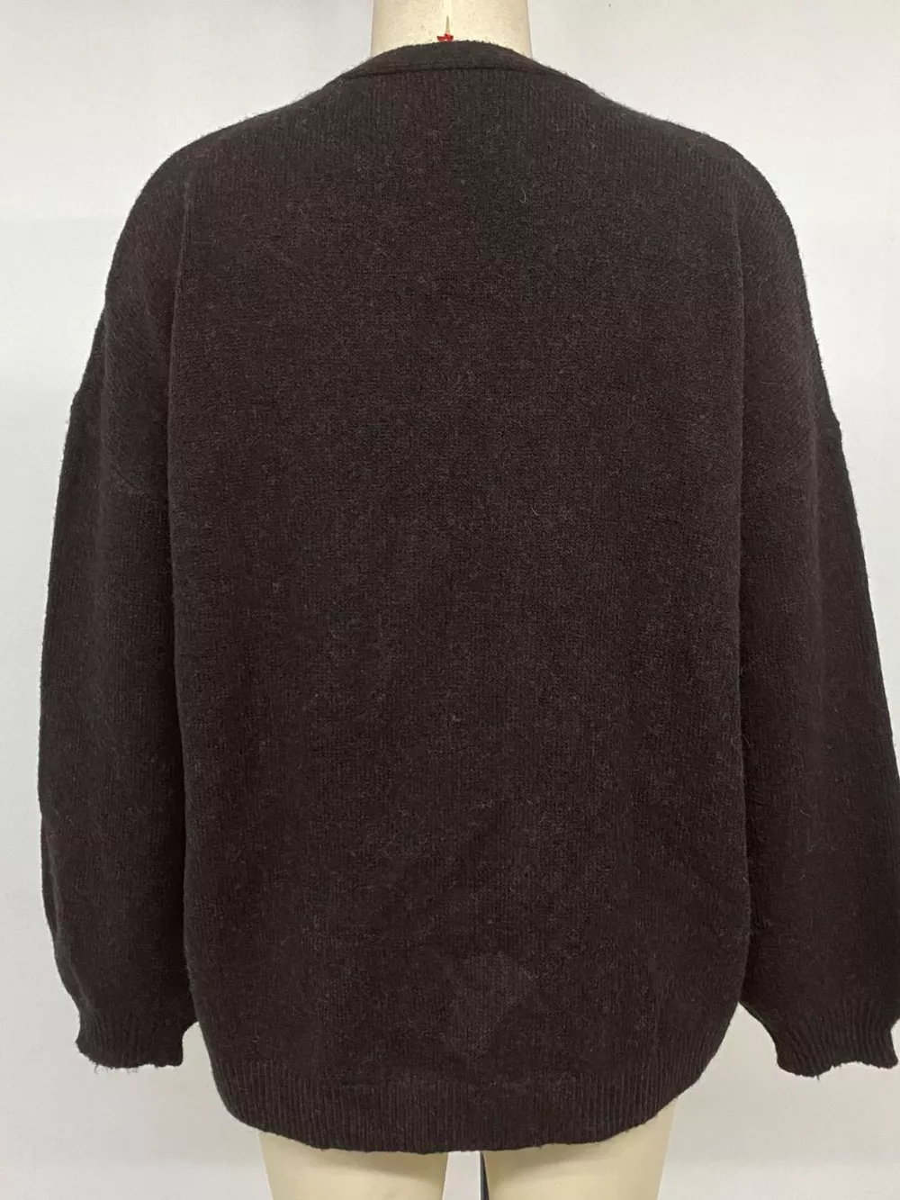 Tie Waist Dropped Shoulder Wrap Cardigan, image 12