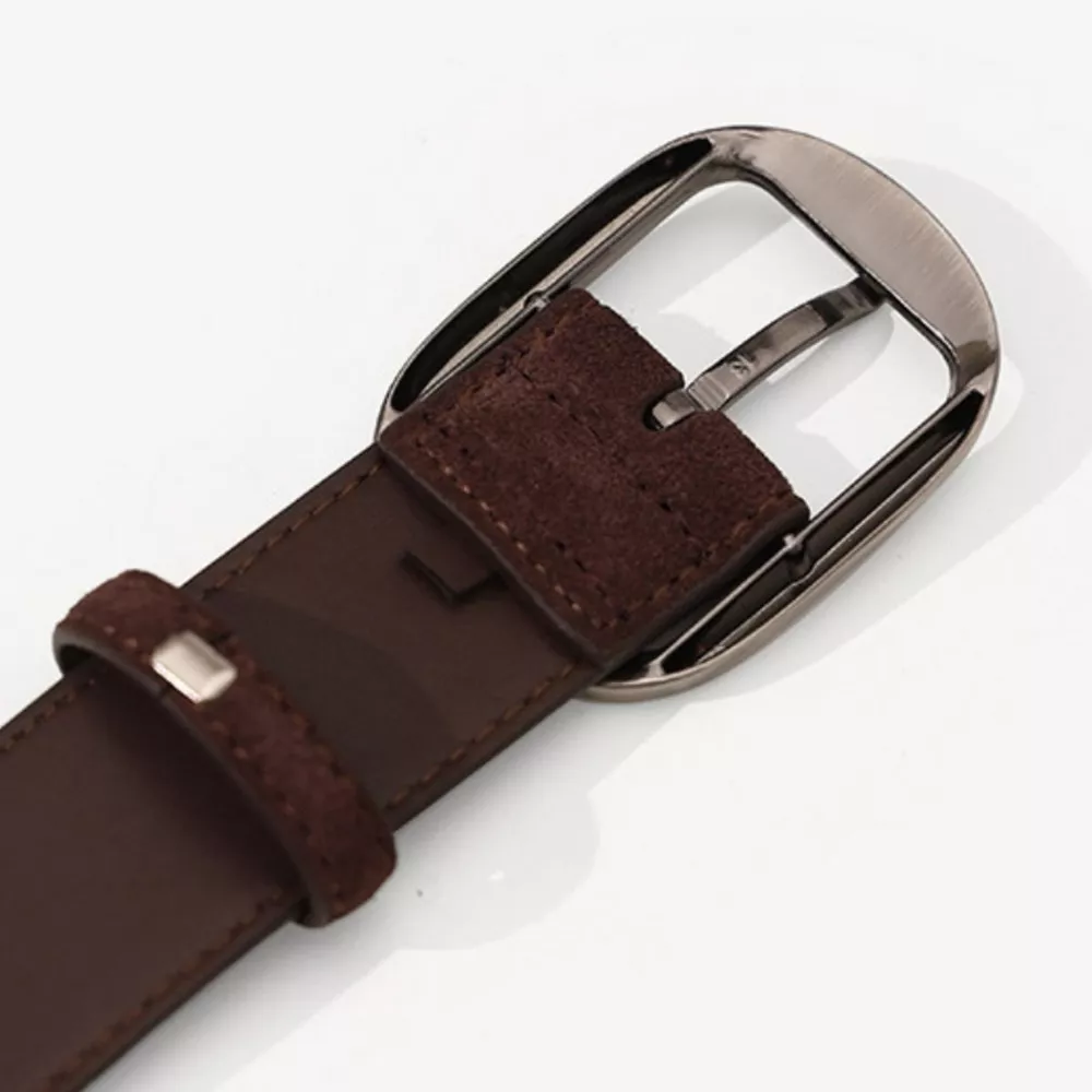 Silver Buckle Wide Waist Belt, image 4