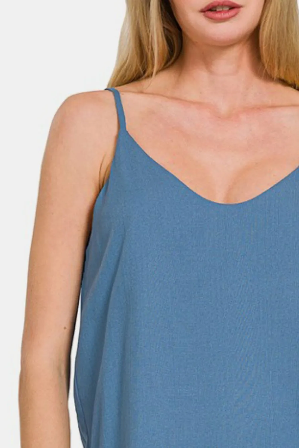 Two Layered Spaghetti Strap Cami, image 2