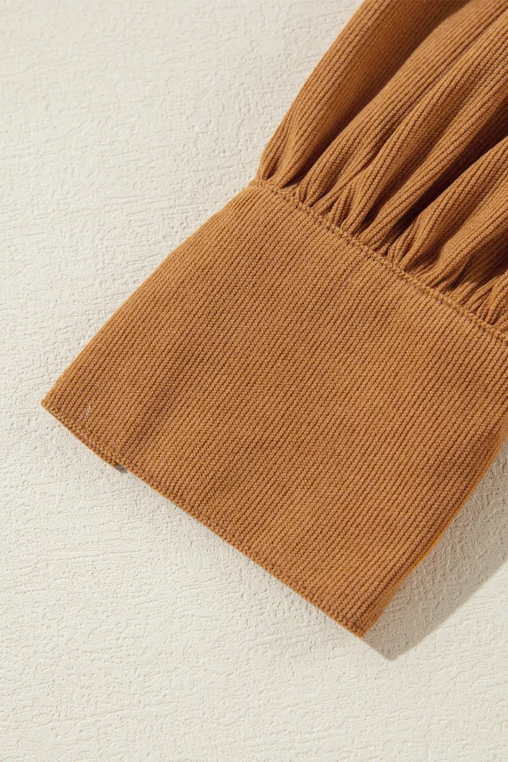 Corduroy Puff Sleeve Mini Dress, image 4