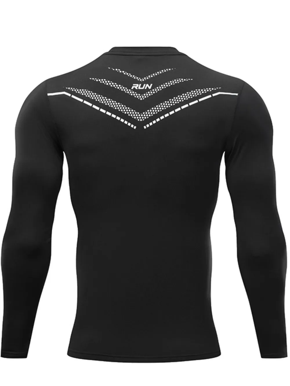 Men's Full Size Round Neck Long Sleeve Active T-Shirt Plus Size, image 3
