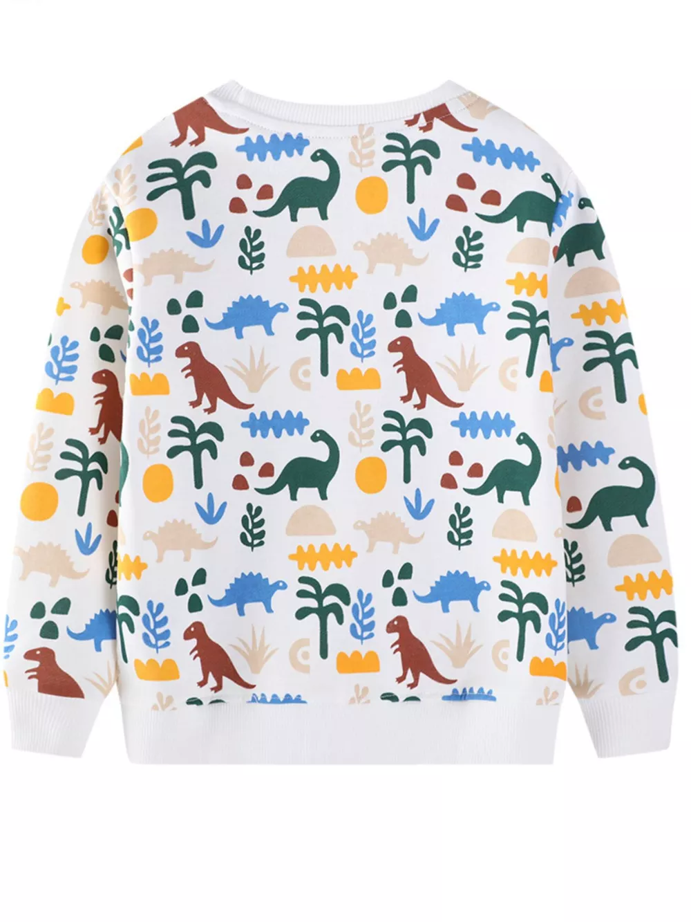 Children's Dinosaur Print Crew Neck Sweatshirt, image 2