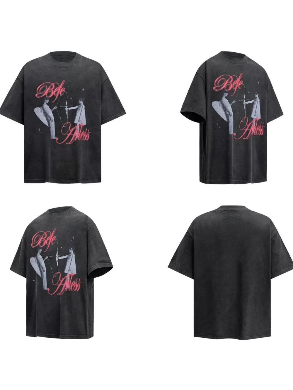 Men's Graphic Round Neck Half Sleeve T-Shirt, image 4