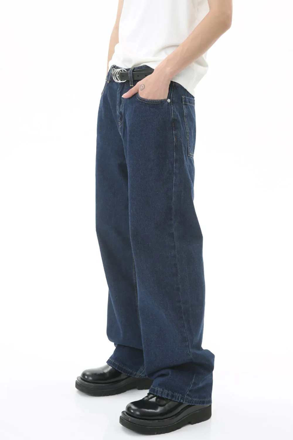 Men's Mid Rise Straight Leg Jeans, image 2