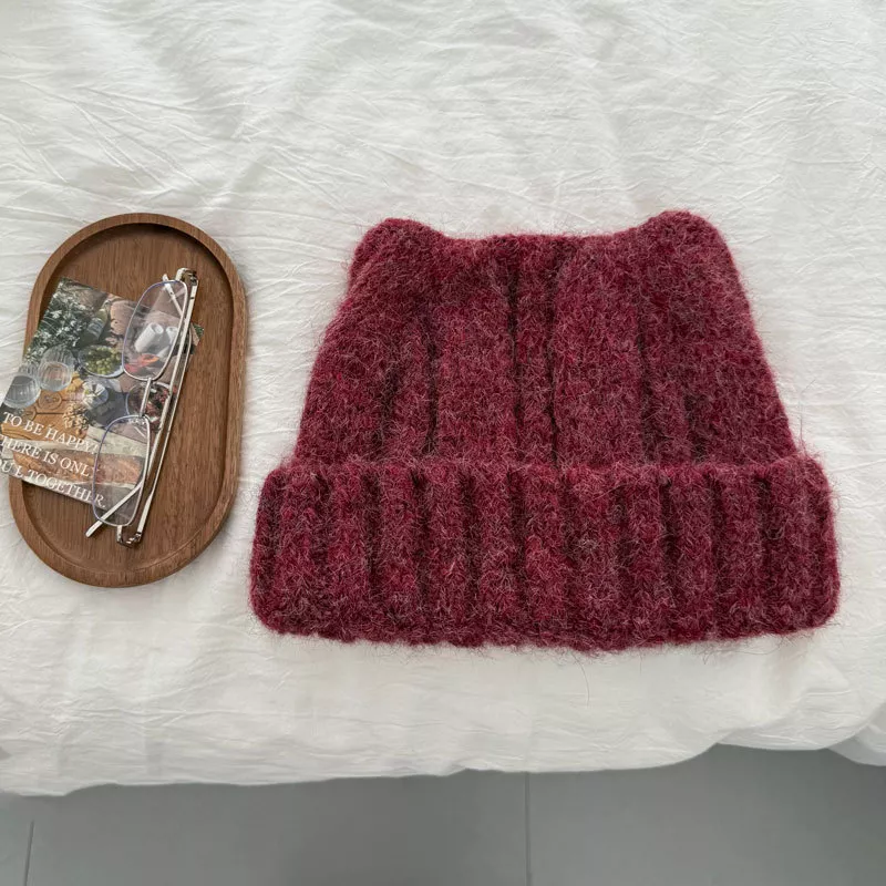 Cute Cat Ear Knitted Beanie Hat, image 4