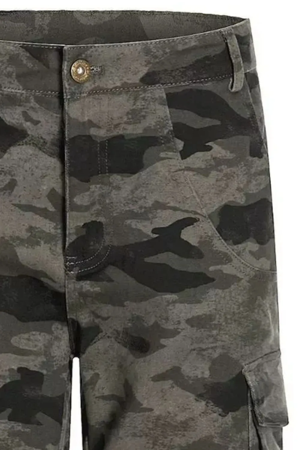 Men's Camouflage Cargo Pants, image 2