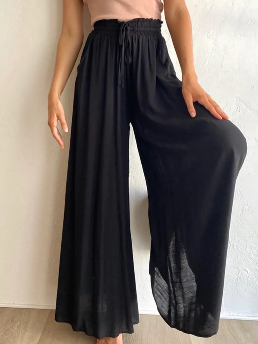 High Waist Wide Leg Pants, image 4