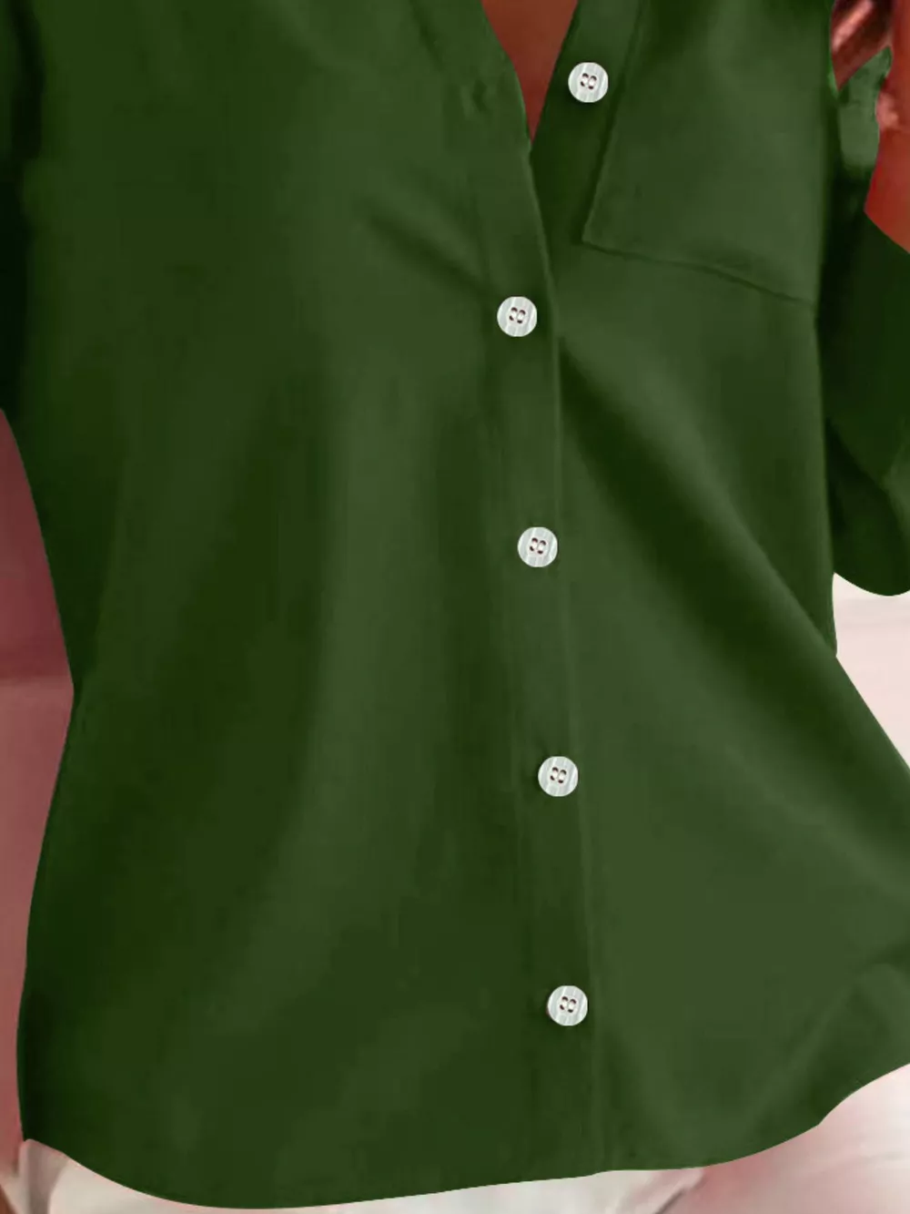 Button-Down Roll-Up Sleeve Shirt, image 9