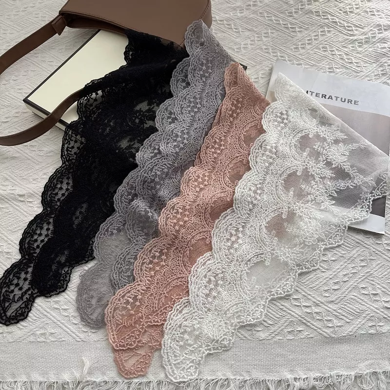 Elegant Lace Sheer Scarf, image 3