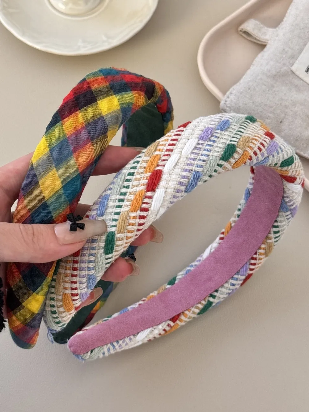 Colorful Polyester Hair Headband, image 2