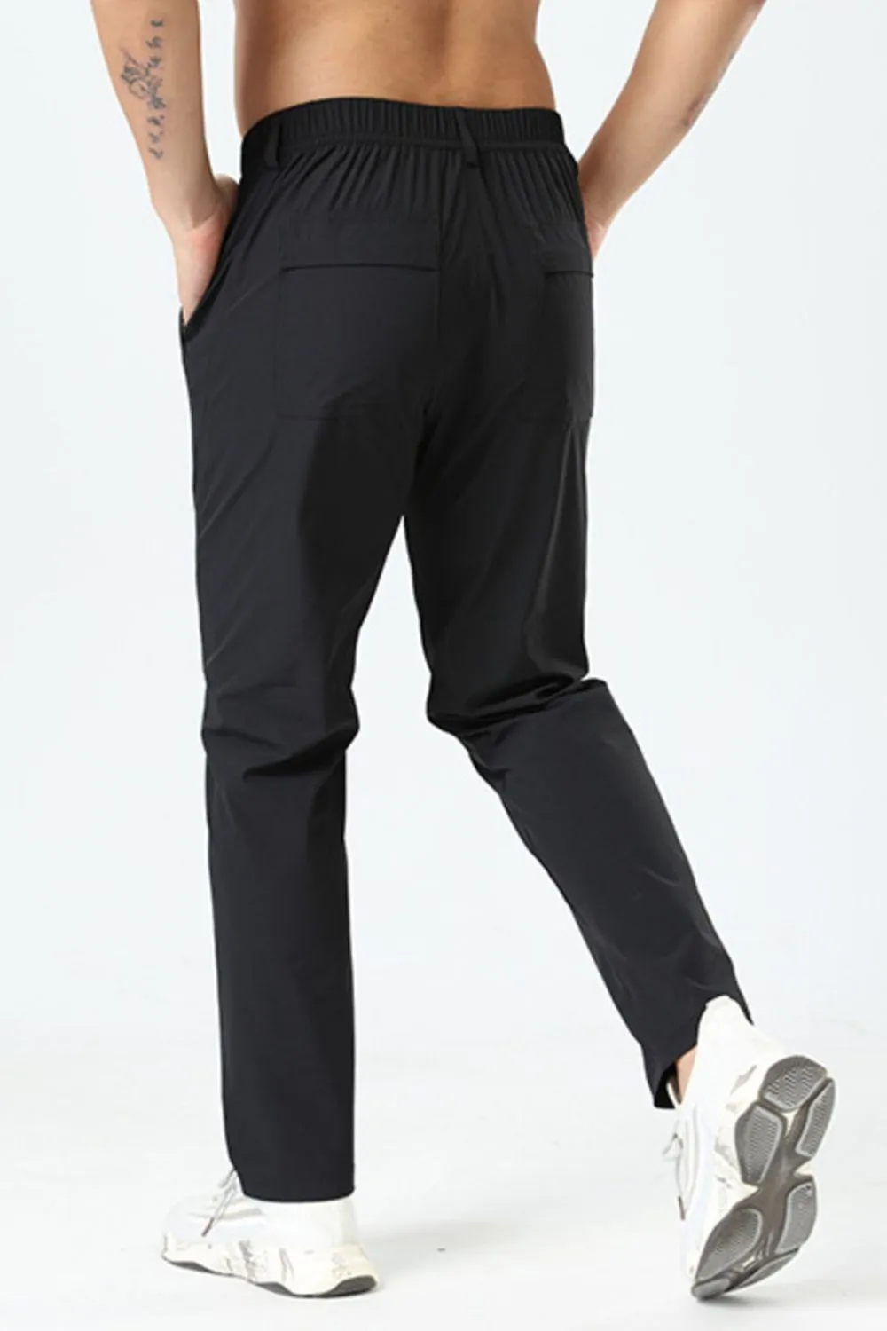 Men's Plus Size Casual Pocketed Pants, image 4