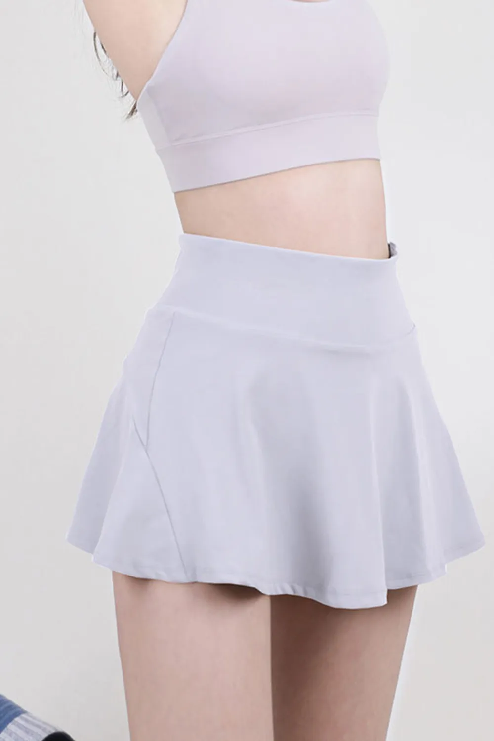 High Waist Pleated Active Skirt, image 5