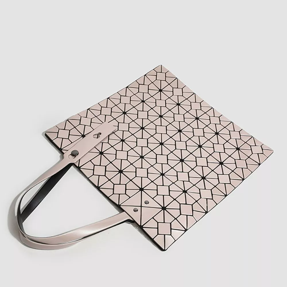 Geometric Lattice Pattern Handbag, image 4