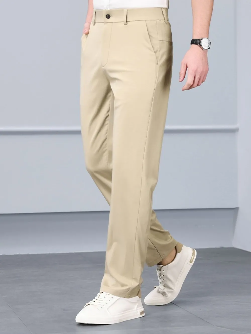 Men's Plus Size Loose Fit Pants, image 4