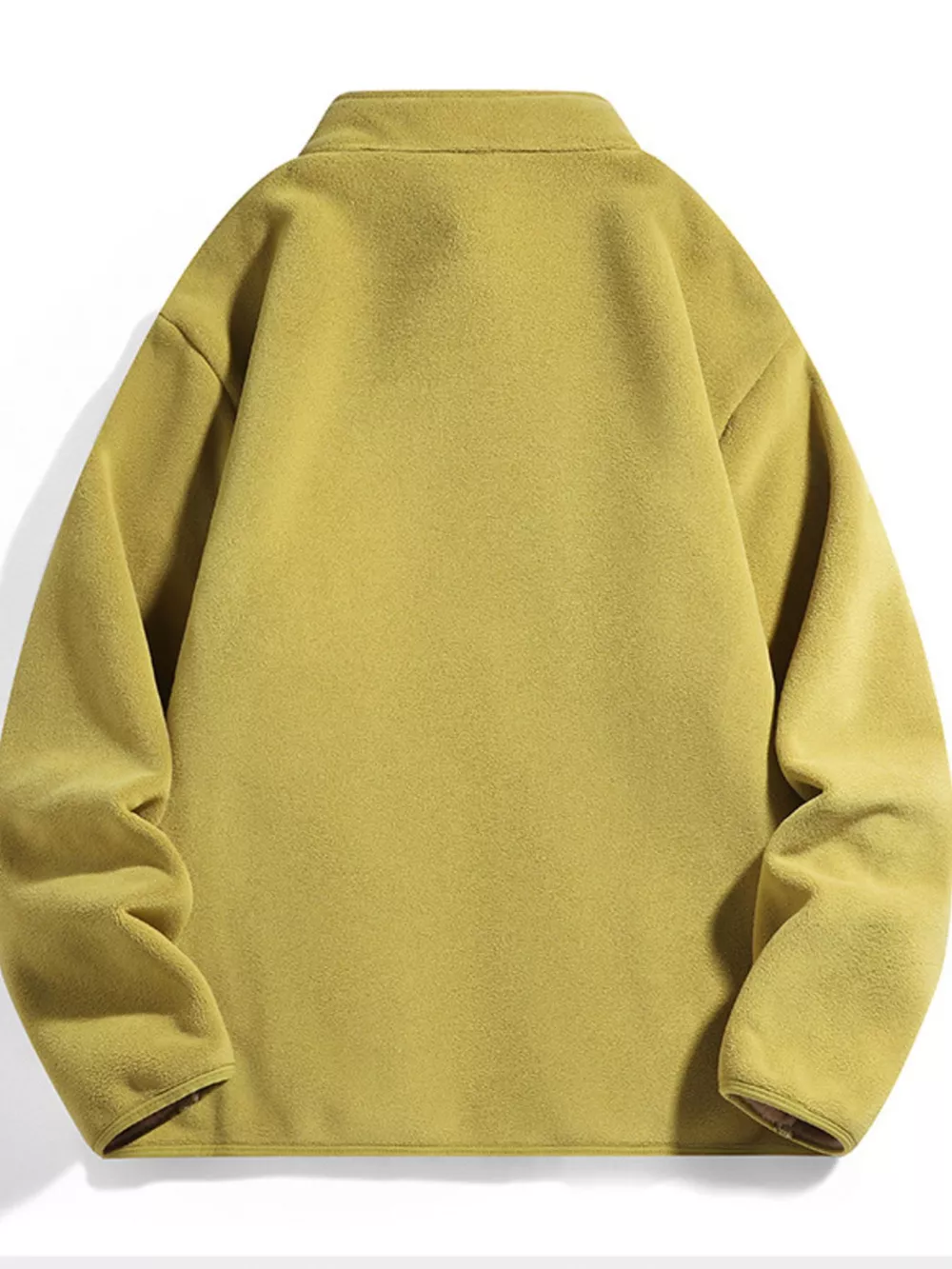 Men's Plus Size Fleece Lined Zip-Up Top, image 3