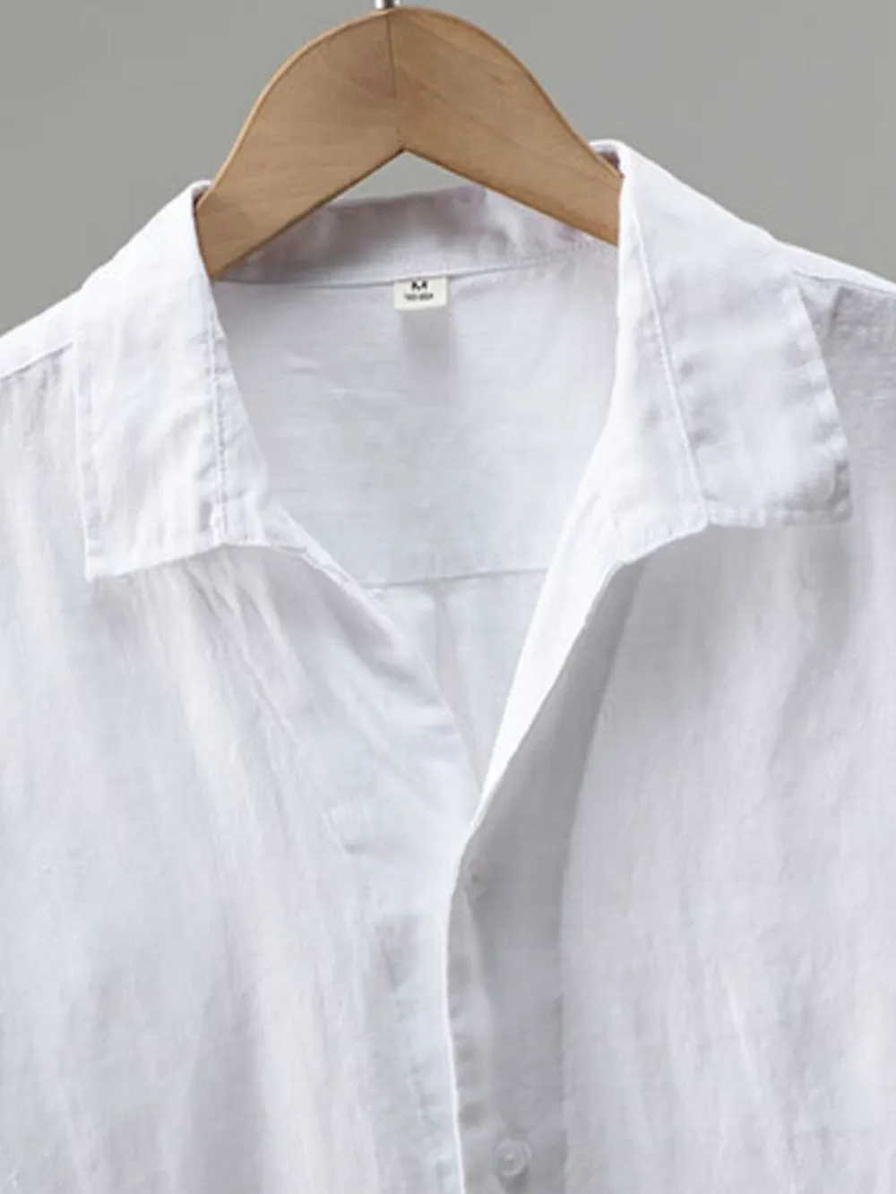 Men's Plus Size Button Up Long Sleeve Shirt, image 2