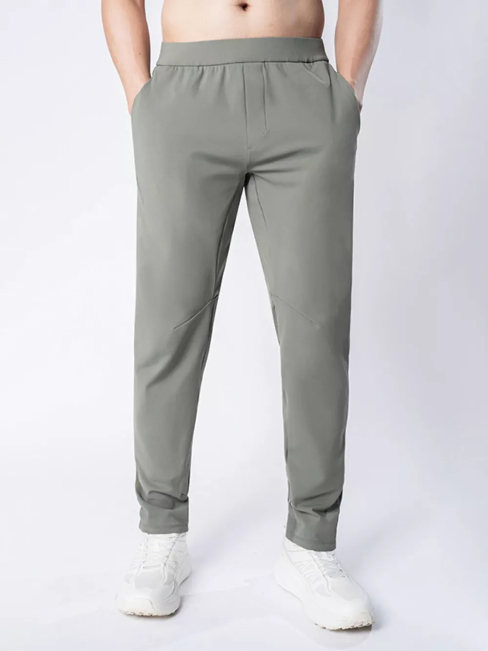Men's Plus Size Lightweight Stretch Pants, image 3