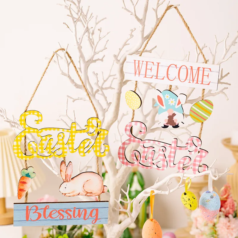 Easter Wooden Hanging Widget, image 3