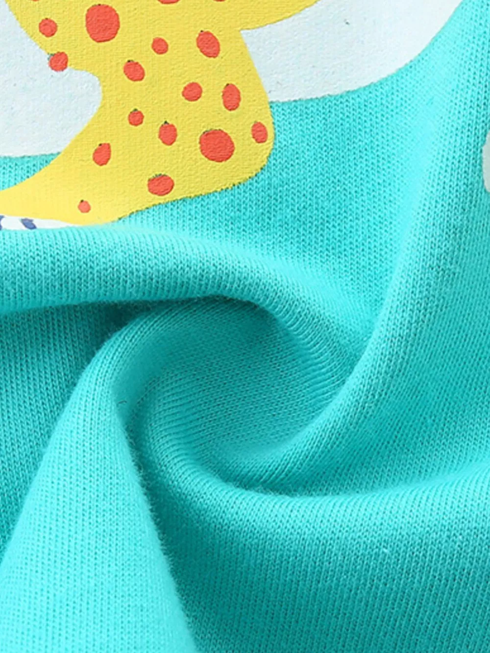 Children's Animal Print Short Sleeve Tee and Shorts Set, image 5