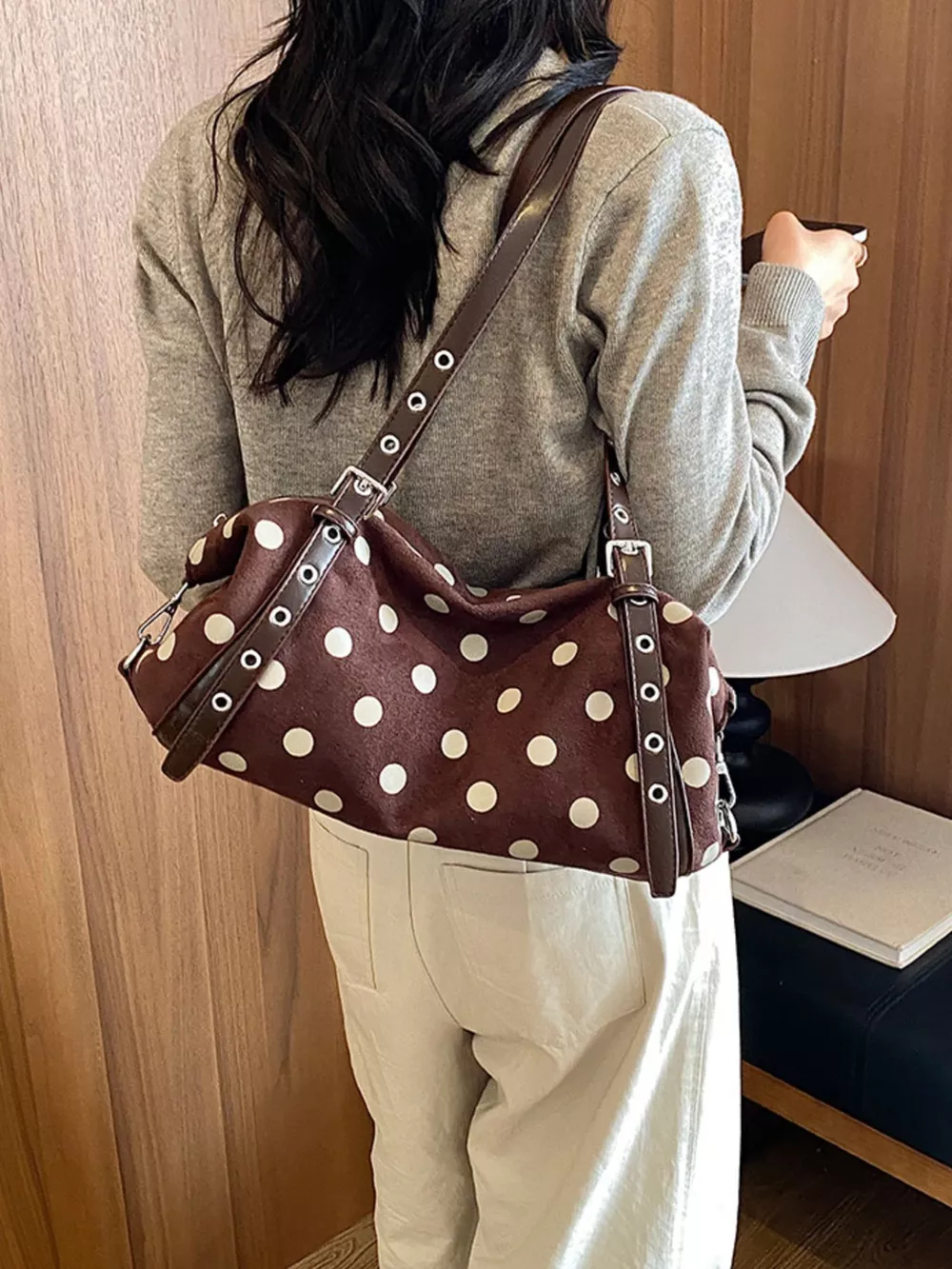 Polka Dot Shoulder Bag, image 11