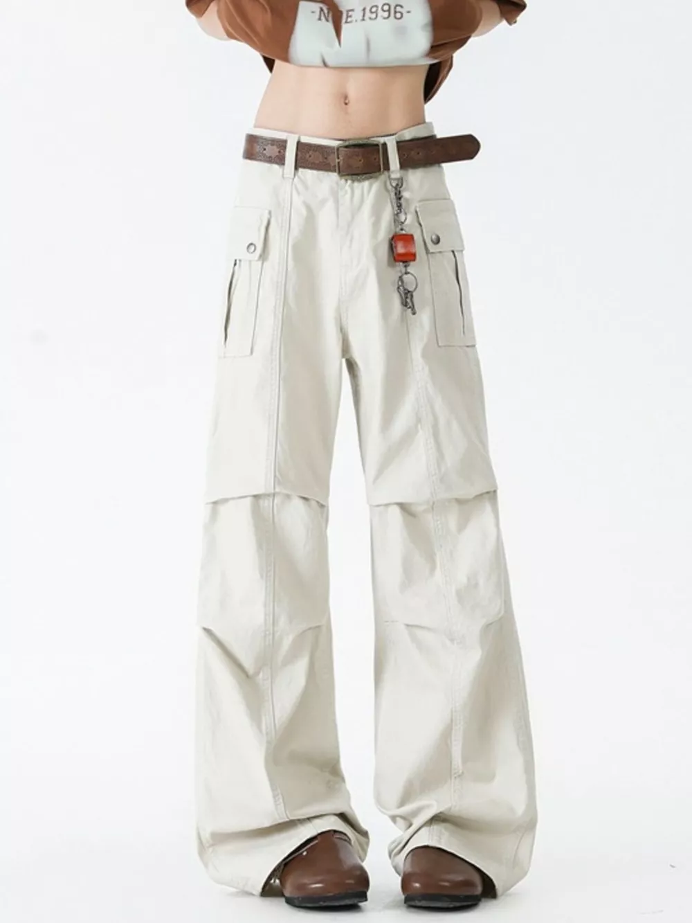 Men's Wide Leg Jeans, image 4