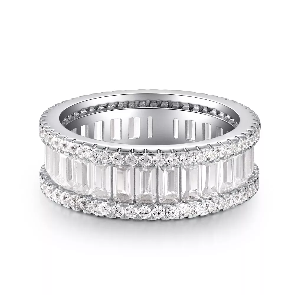 925 Sterling Silver Zircon Ring, image 4