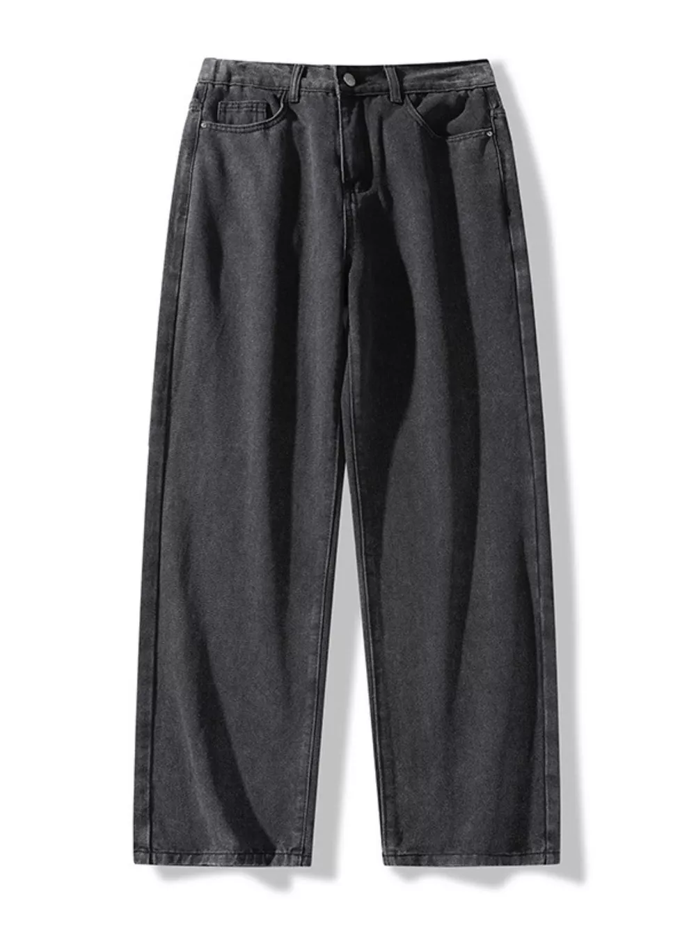 Men's Full Size Loose Fit Wash Jeans Plus Size, image 7