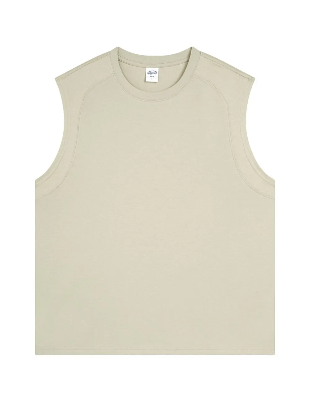 Men's Solid Color Round Neck Tank