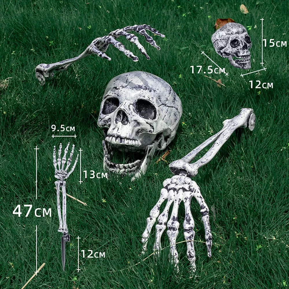 Halloween Skull and Skeleton Arms, image 7