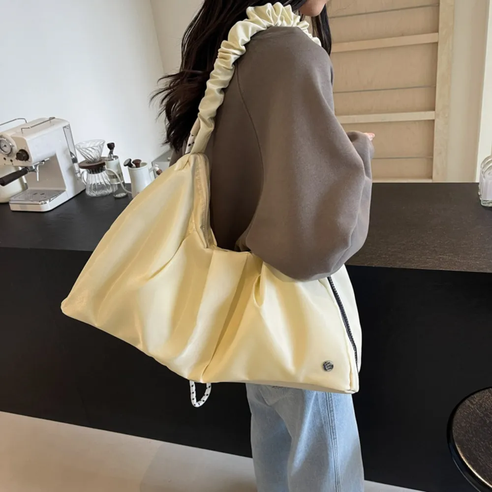 Ruched Large Tote Bag, image 10