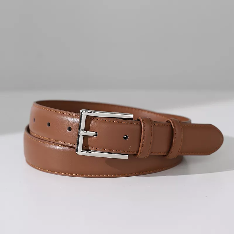Silver Square Buckle Belt, image 3