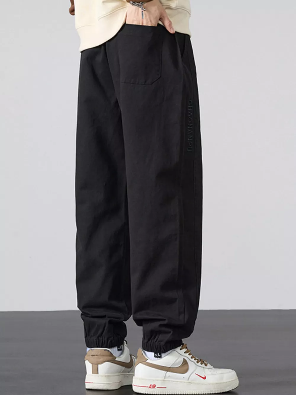 Men's Plus Size Casual Loose Fit Joggers, image 14