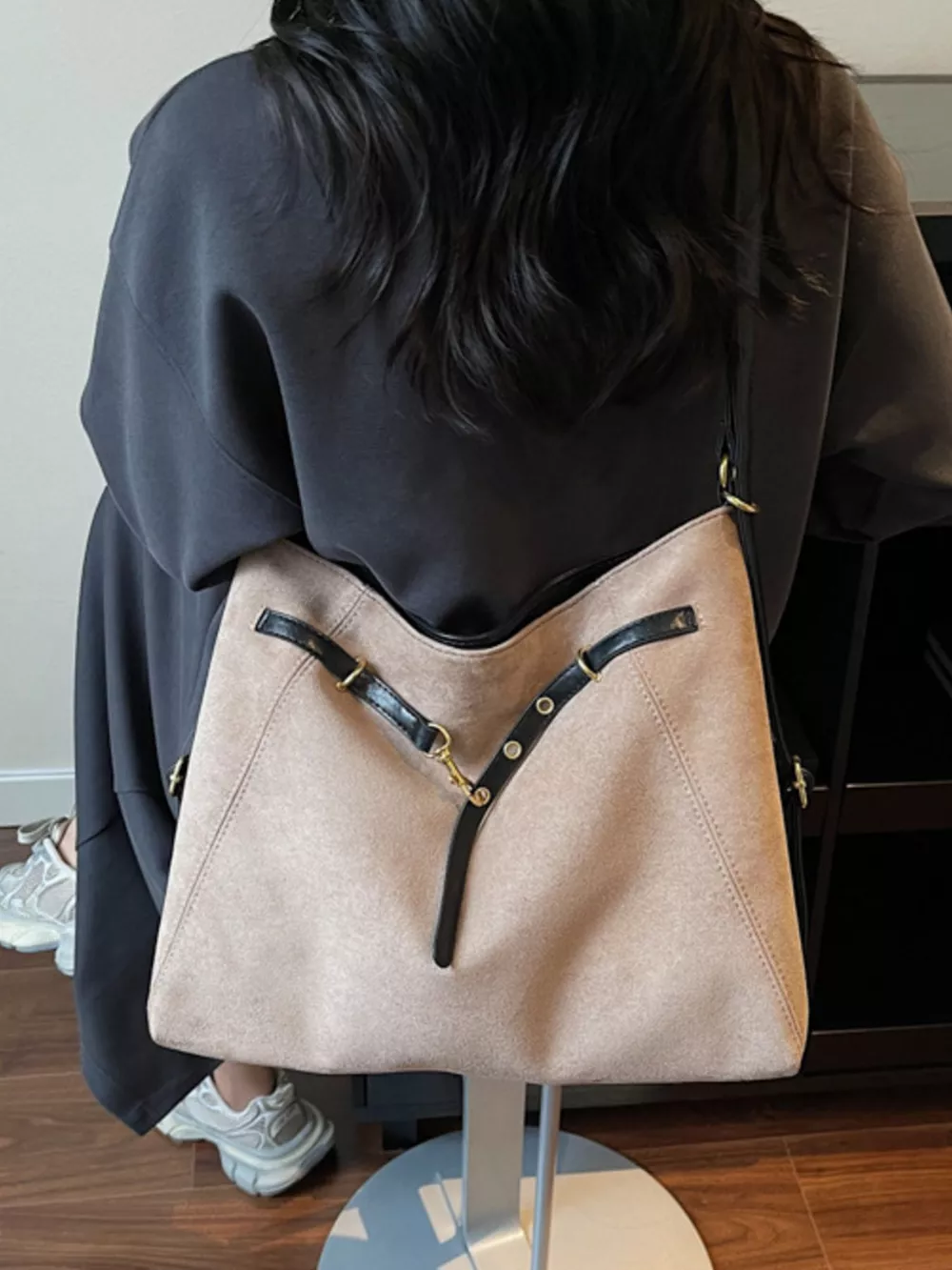 Convertible Adjustable Strap Backpack Bag, image 4