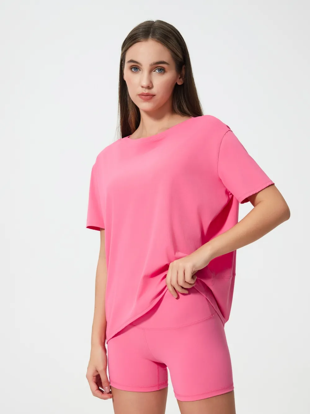 Round Neck Short Sleeve Active T-Shirt, image 7