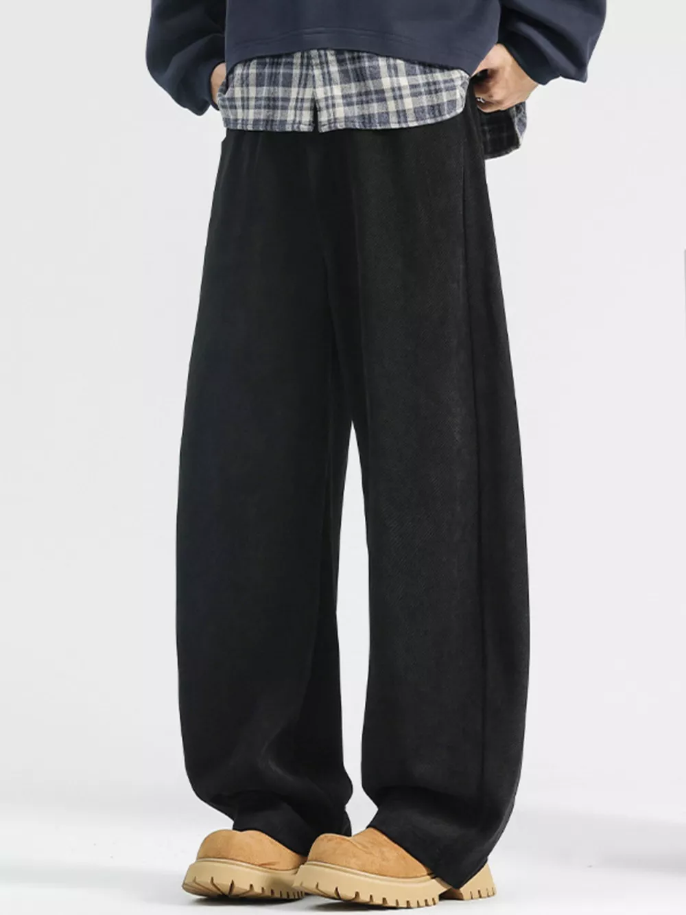 Men's Plus Size Loose Fit Pants, image 5