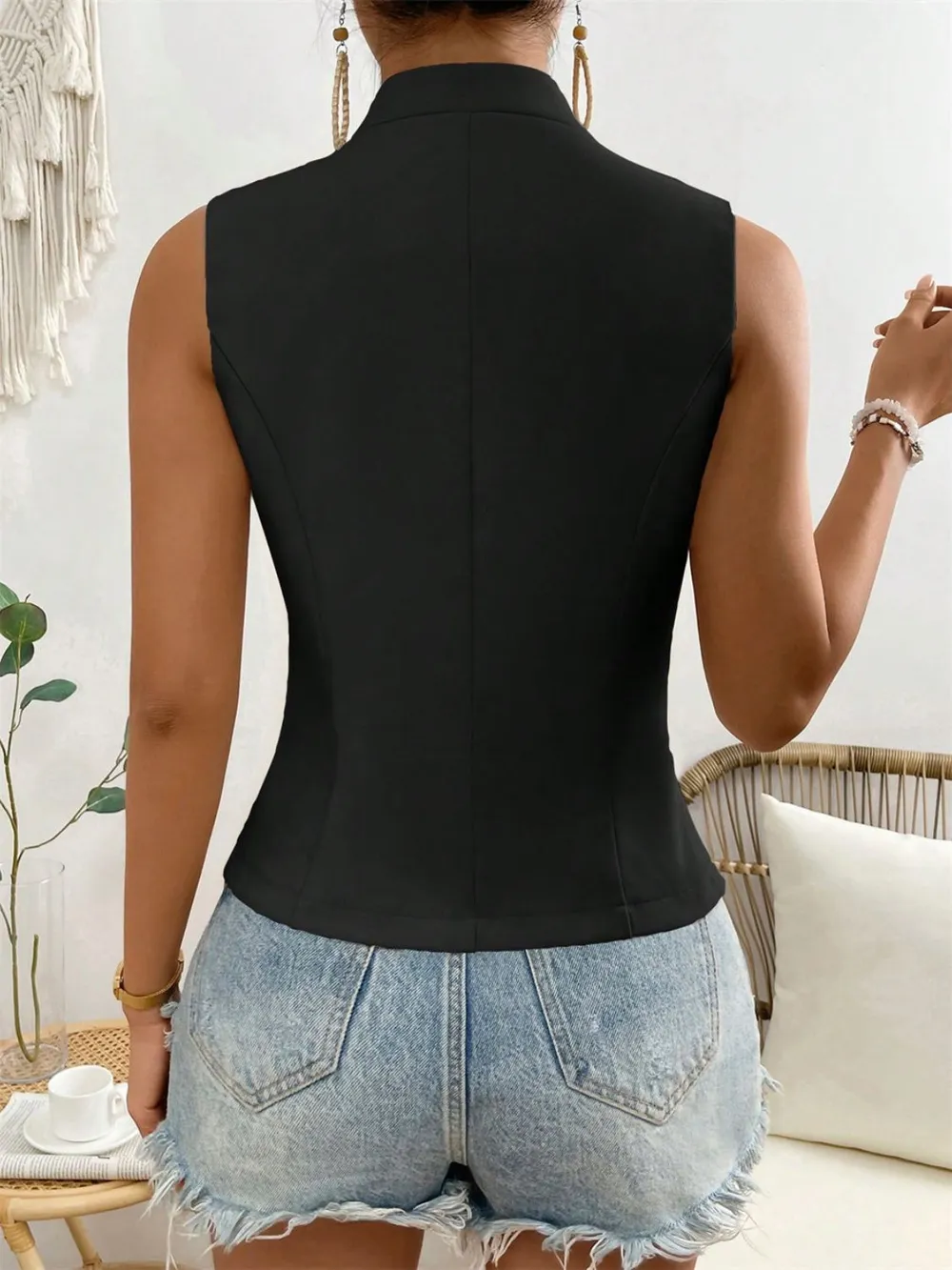 Button Down Vest Coat, image 11