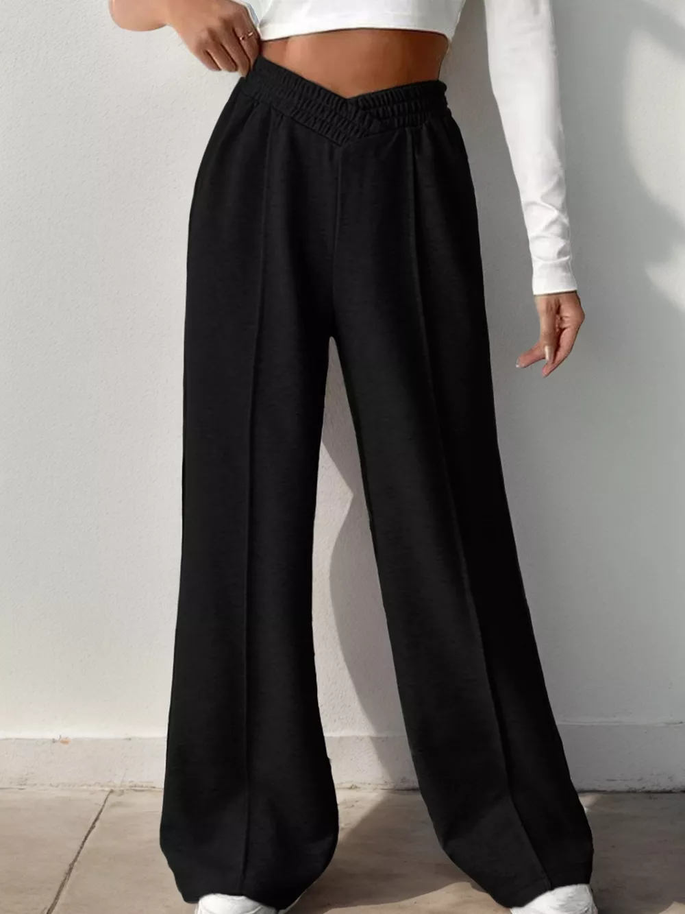 Wide Leg High Waist Pants, image 5