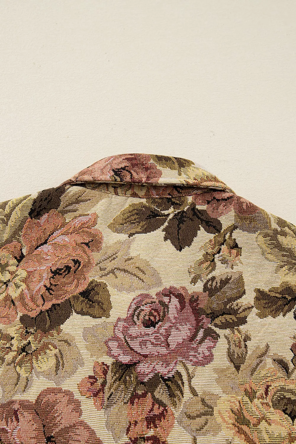 Floral Button Up Long Sleeve Shacket, image 9