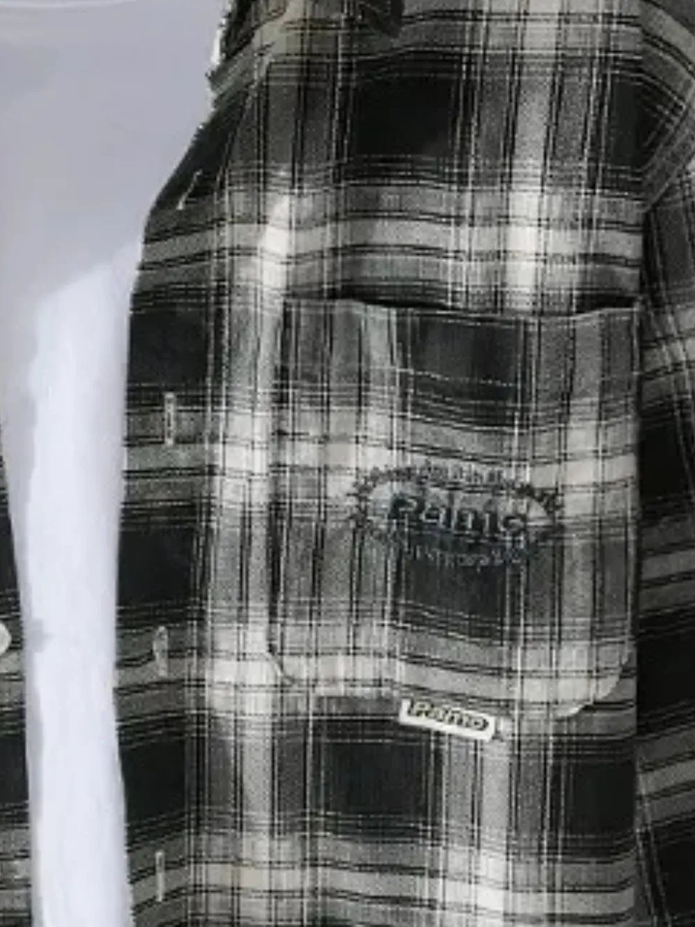 Men's Plus Size Plaid Button Up Long Sleeve Shirt, image 2