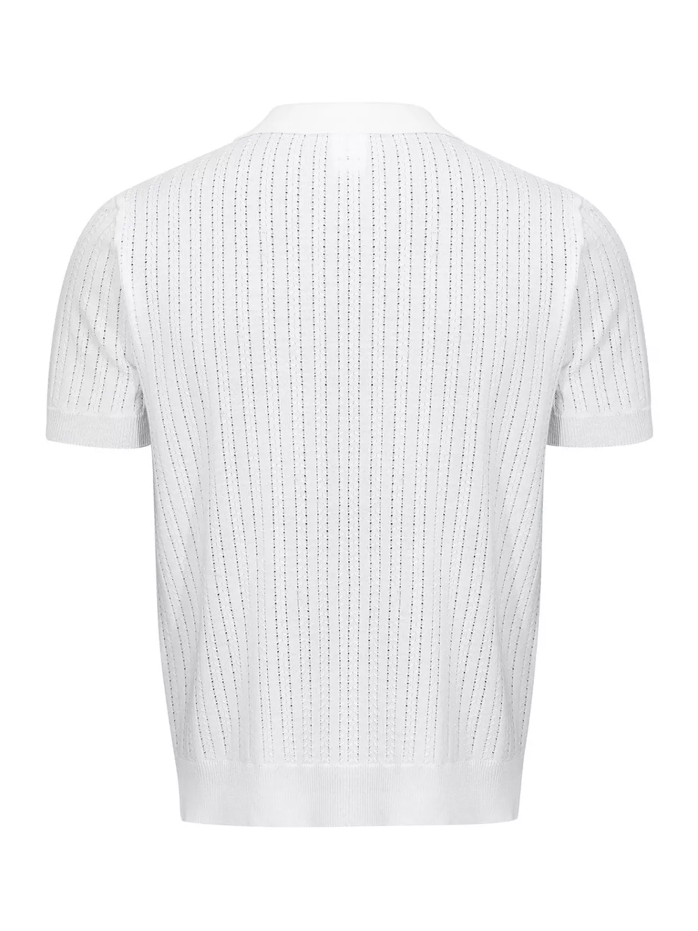 Men's Textured Knit Short Sleeve Top, image 6