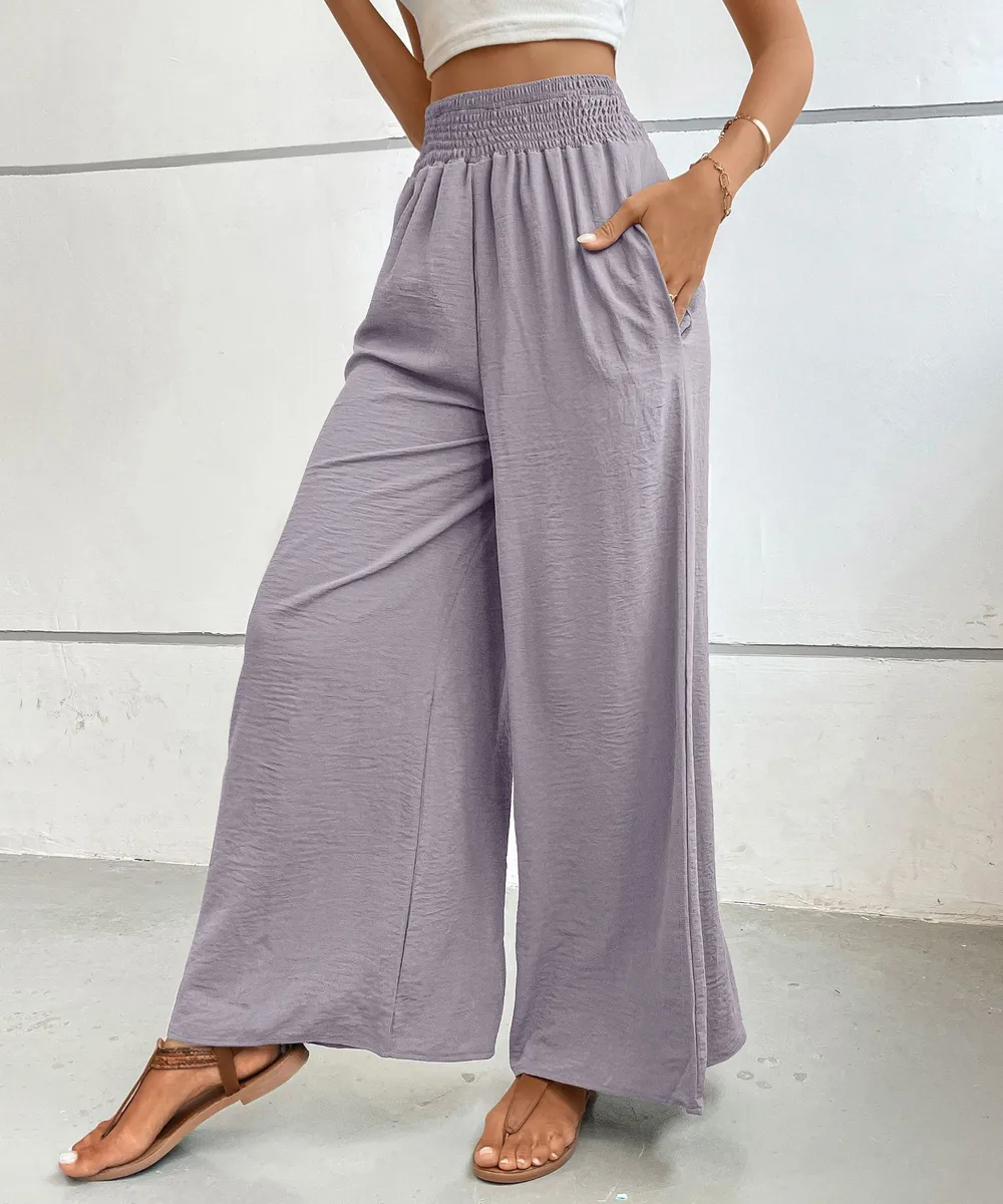 High-Waisted Wide Leg Pants, image 7