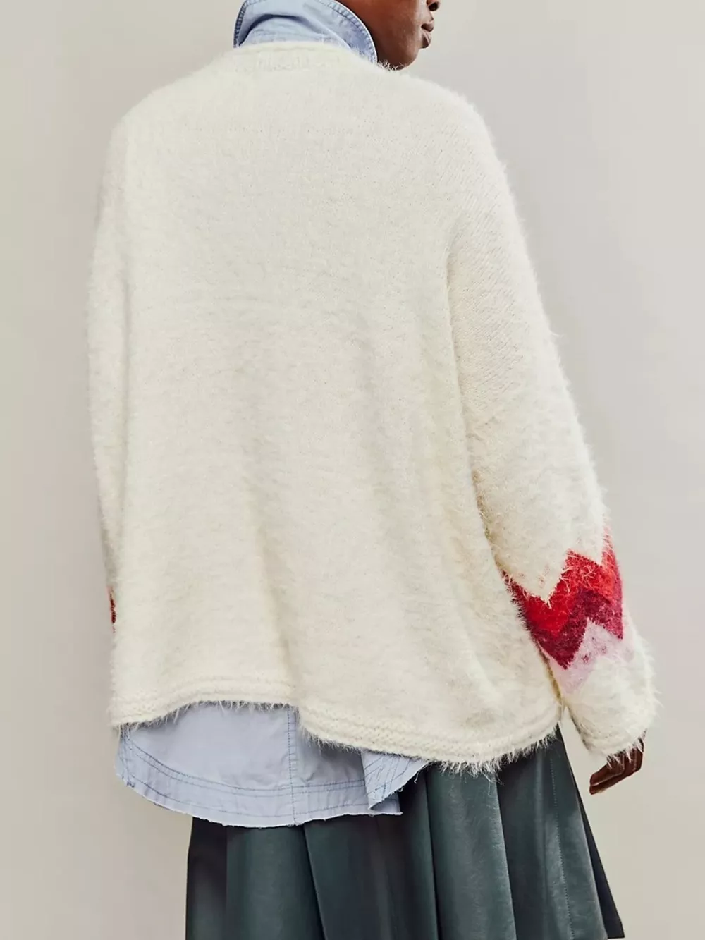 Fruit Round Neck Long Sleeve Sweater, image 8