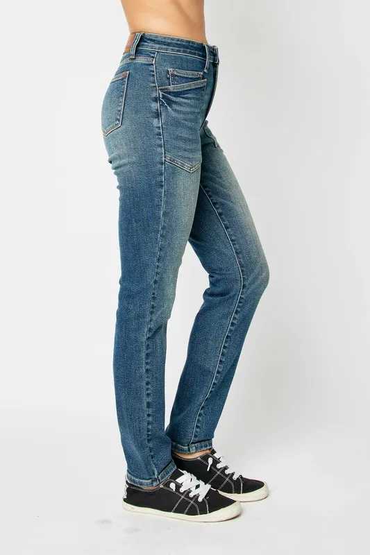 Full Size High Waist Skinny Jeans, image 3