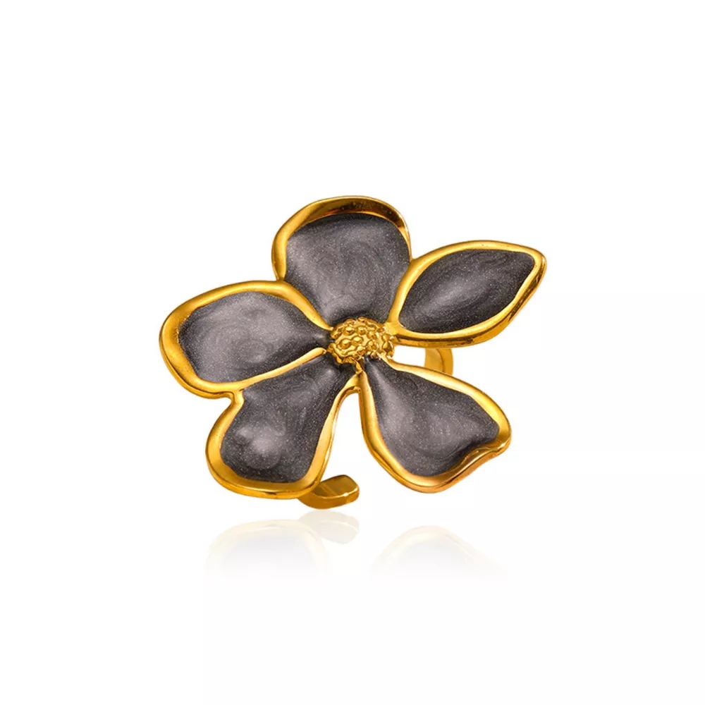 Flower Open Ring, image 2