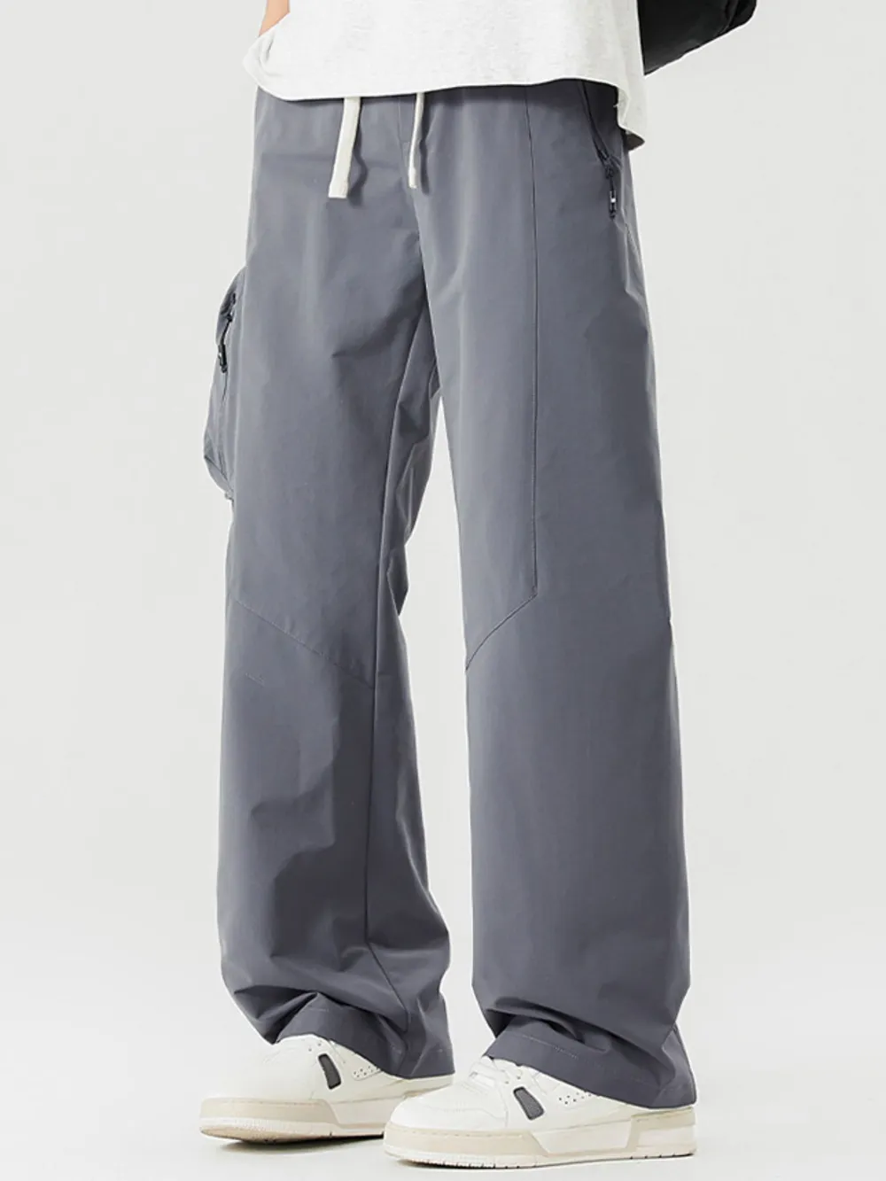Men's Plus Size Relaxed Fit Cargo Pants, image 2