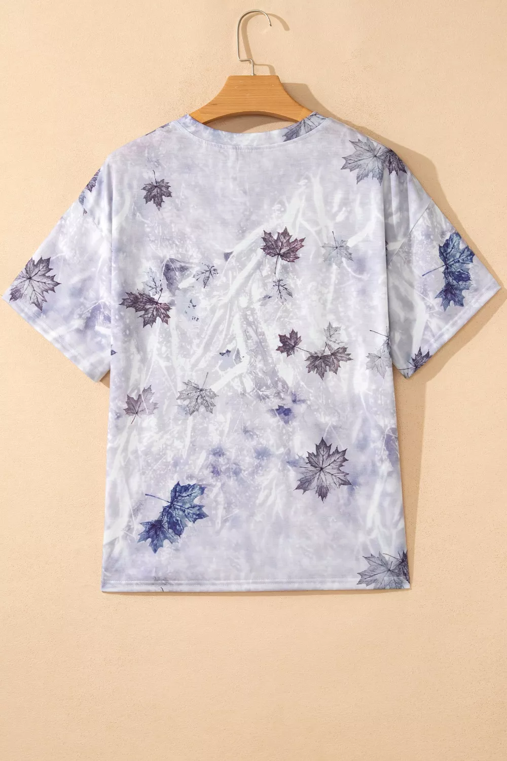 Camouflage Woodland Print Drop Shoulder Tunic Tee, image 4