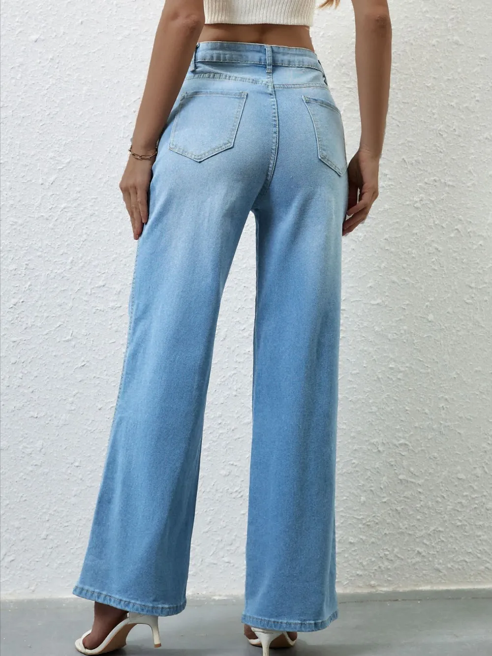 High Rise Wide Leg Jeans, image 8