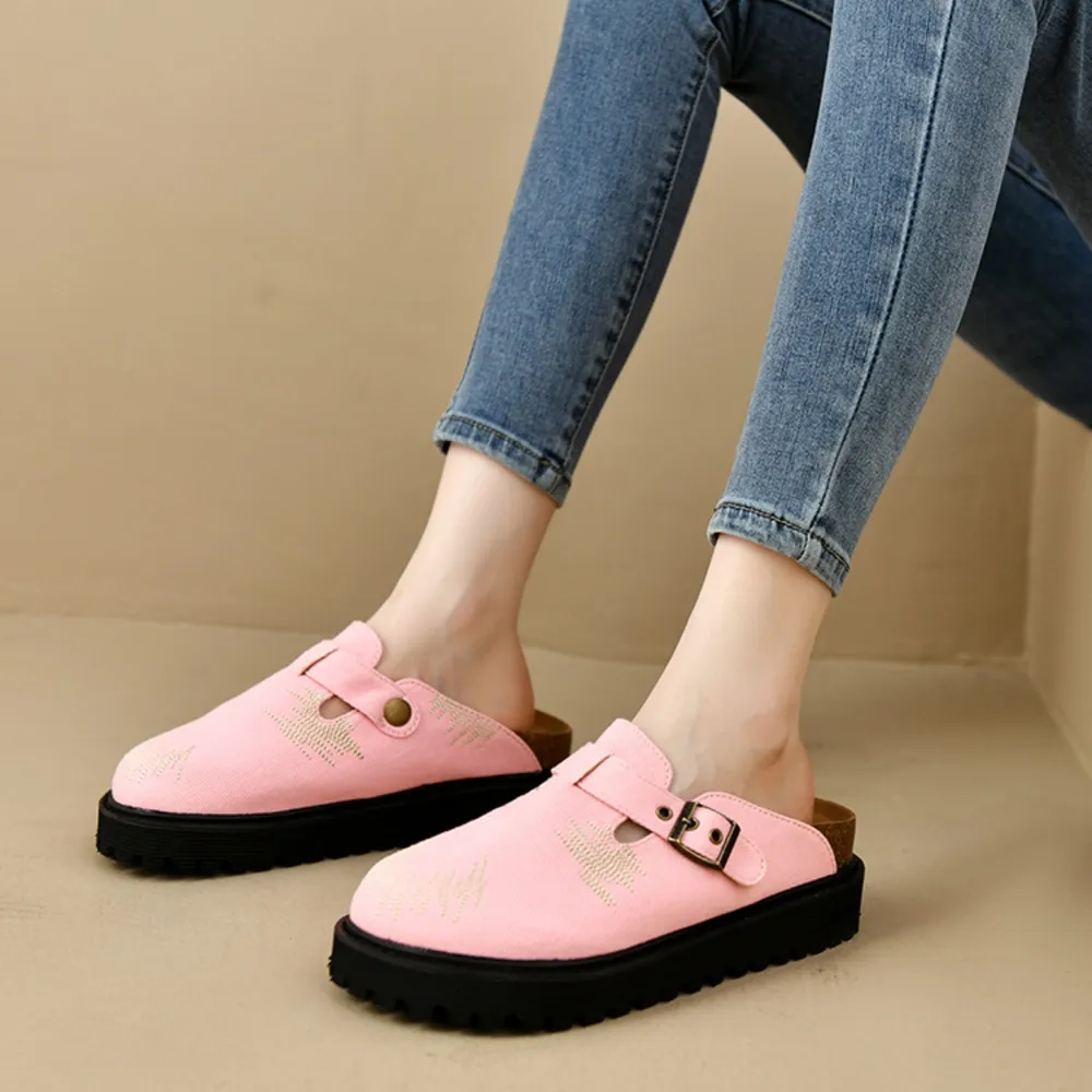 Round Toe Platform Loafers, image 7