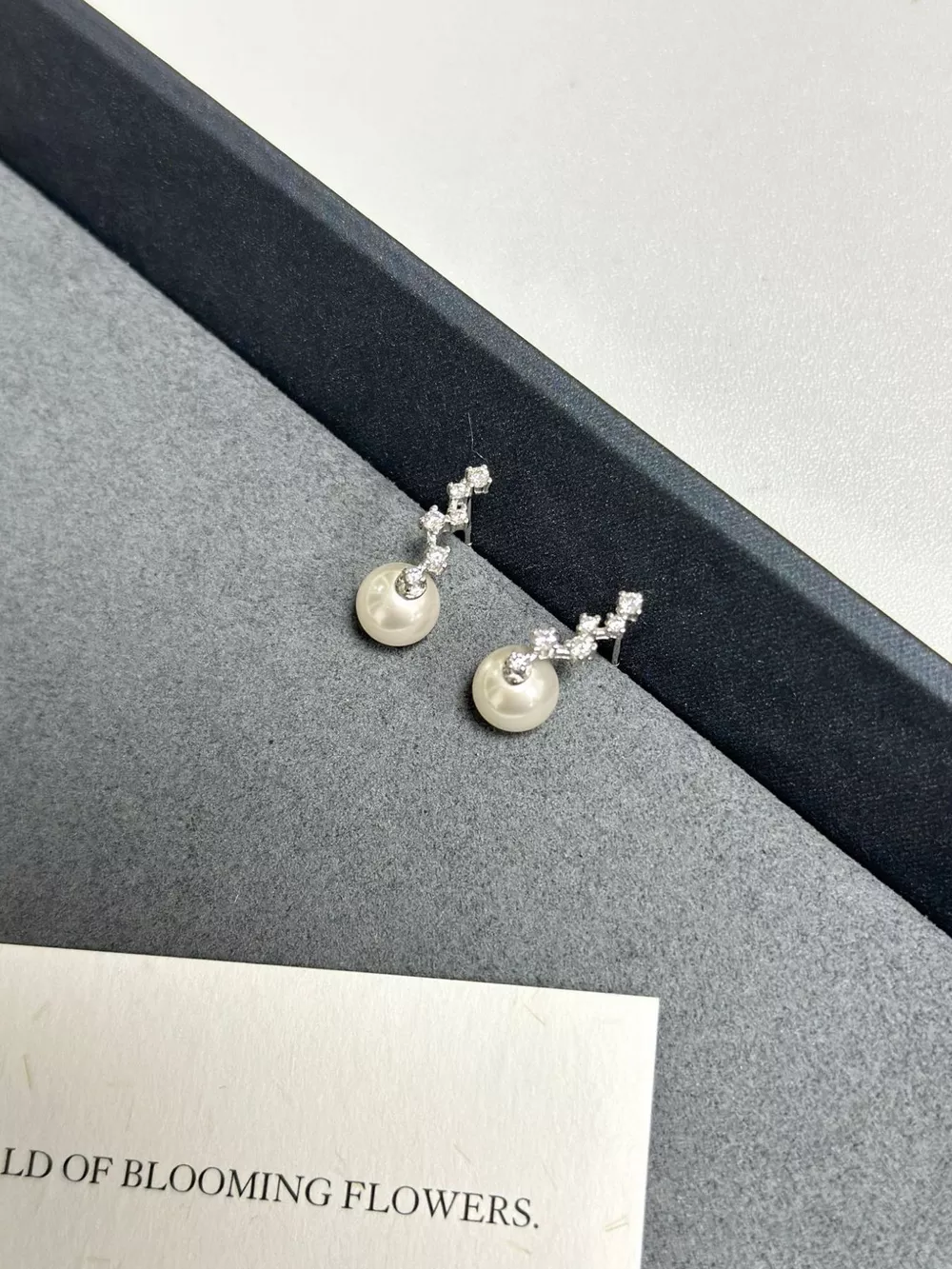 925 Sterling Silver Zircon Earrings, image 4